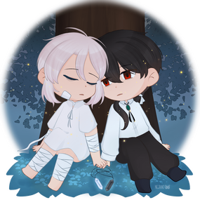 Chibi Colored + Background